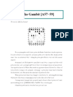 Benko (Volga) Gambit A57-A59 (Jon Tisdall, 2002)