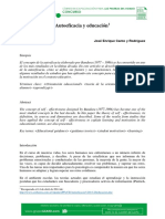 Autoeficacia y aprendizaje: una breve introducción a la teoría