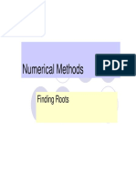 Numerical Methods: Finding Roots