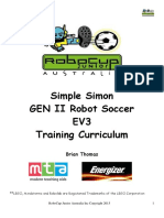 GEN II EV3 Simple Simon Soccer Player and Goalie HT