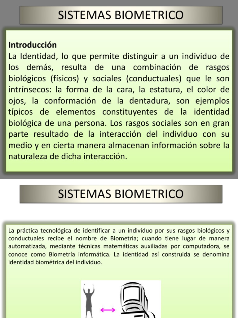 Sistemas Biometricos Ejemplos _ Identificación biométrica en la empresa ...