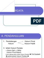 Pengertian Hukum Perdata