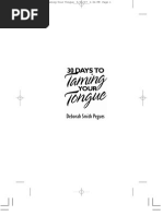Download 30Days Taming Your Tongue by Deborah Smith Pegues by Omf Literature SN35394434 doc pdf