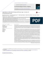 Agriculture in NW Iberia During The Bronze Age - A Review of Archaeobotanical Data