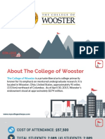 Study Abroad at College of Wooster, Admission Requirements, Courses, Fees