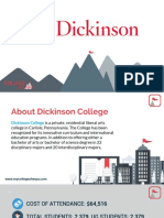 Study Abroad at Dickinson College, Admission Requirements, Courses, Fees