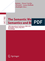 The Semantic Web: Semantics and Big Data