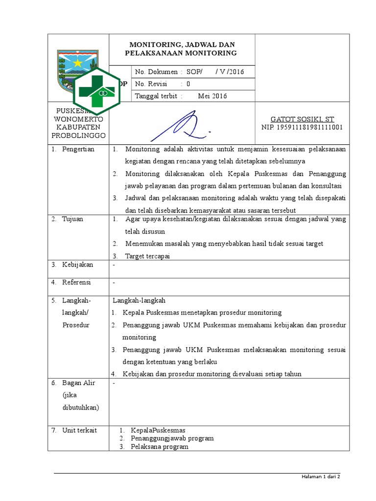 5.2.3 Ep 2 Sop Monitoring,Jadwal Dan Pelaksanaan Ukm.fix