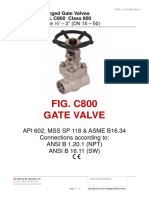 Gate Valve - 800#