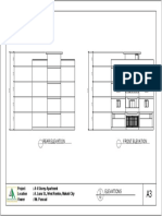 Front Elevation Rear Elevation: 1 Elevations