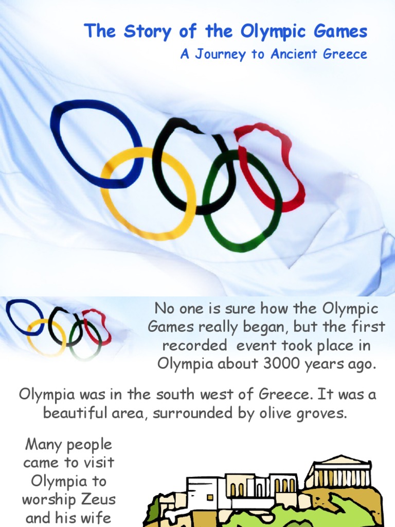 The Story of The Olympic Games Sports Festivals Olympic Games