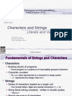 t14ACharactersAndStringVariables Pps