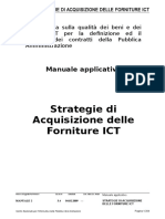 Manuale Applicativo Strategie Di Acquisizione Delle Forniture Ict
