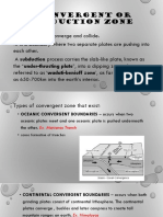 2.convergent or Subduction Zone