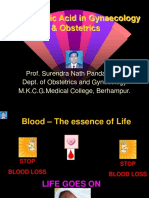 Tranexamic Acid in Gynaecology & Obstetrics