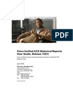 Cisco Unified CCX Historical Reports User Guide