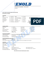 Chain Drive Calculation - 04-Jul-2017: Chain: ANSI 100 (ISO 606) Duplex Renold Synergy Serial Number: GY100A2