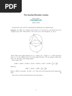 2016-03-31 The Incenter-Excenter Lemma, by Evan Chen PDF