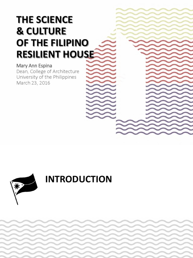 Filipino Resilient House Design Insights | PDF | Roof | Philippines