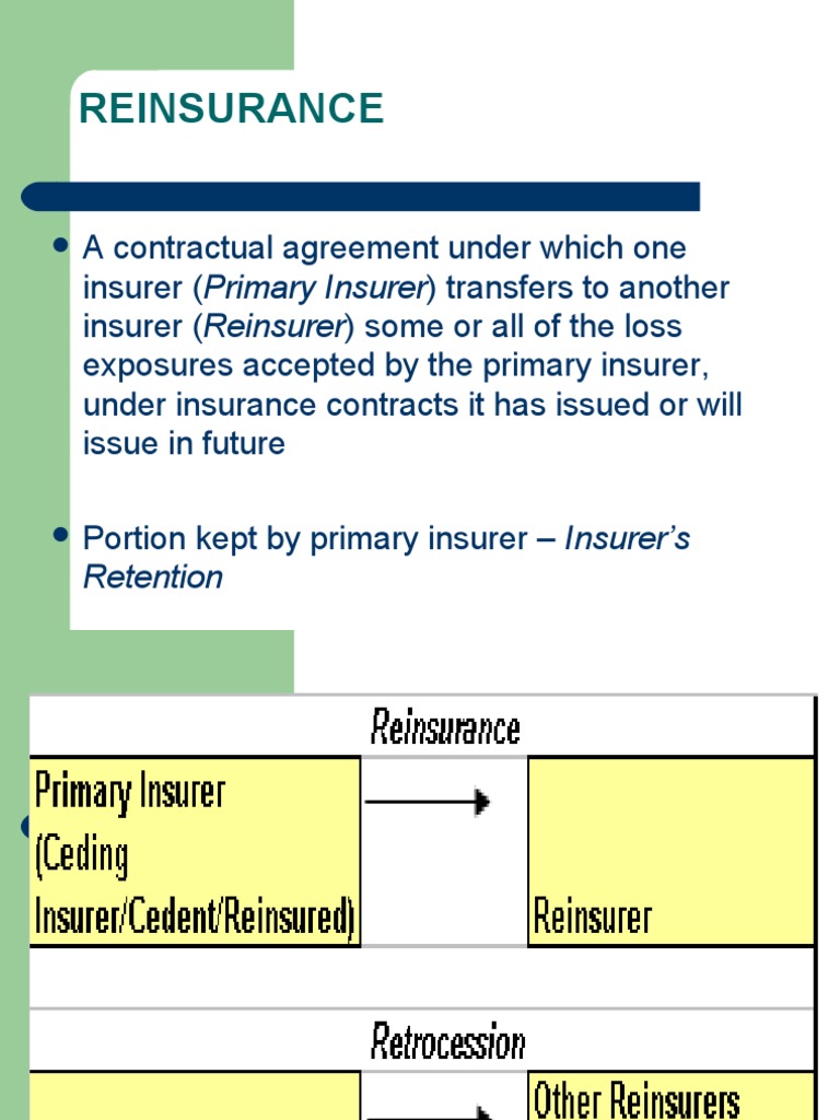 Reinsurrrance | PDF | Reinsurance | Insurance