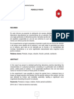 Informe Pendulo Fisico