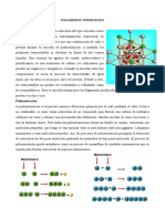 Termoestables: polímeros con estructura reticulada