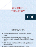 Distribution Strategy in Rural Marketing