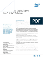 Best Practices Deploying The Intel Unite Solution Paper