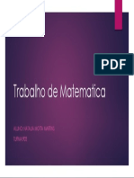 Trabalho de Matematica