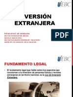 Presentacion Inversión Extranjera