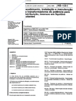 NBR 7036 Nb 108-I - Recebimento Instalacao E Manutencao De Transformadores De Potencia Para.pdf
