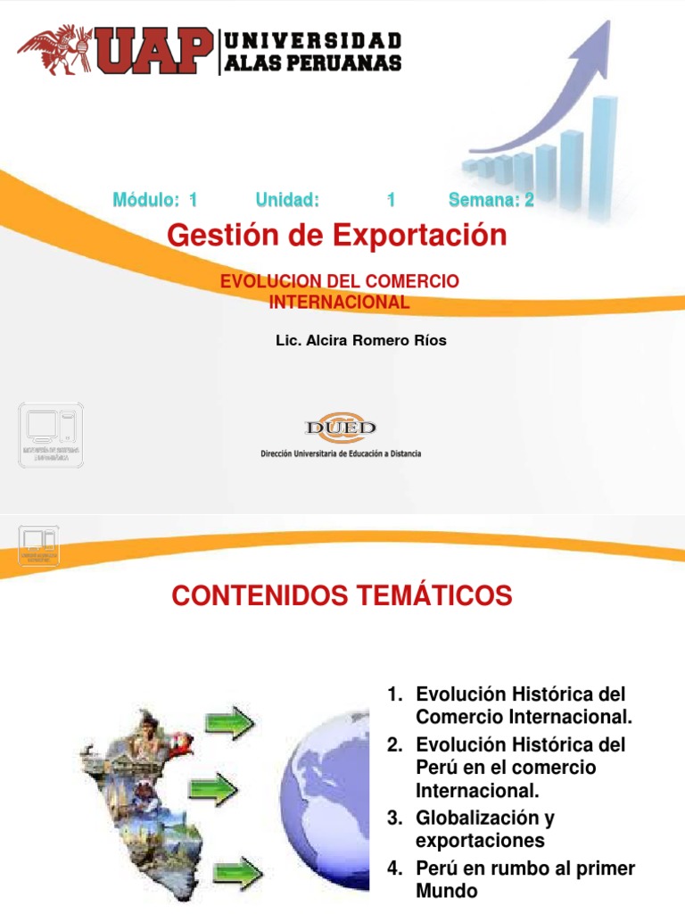 Evolución del Comercio Internacional en Perú | PDF | Perú | Comercio