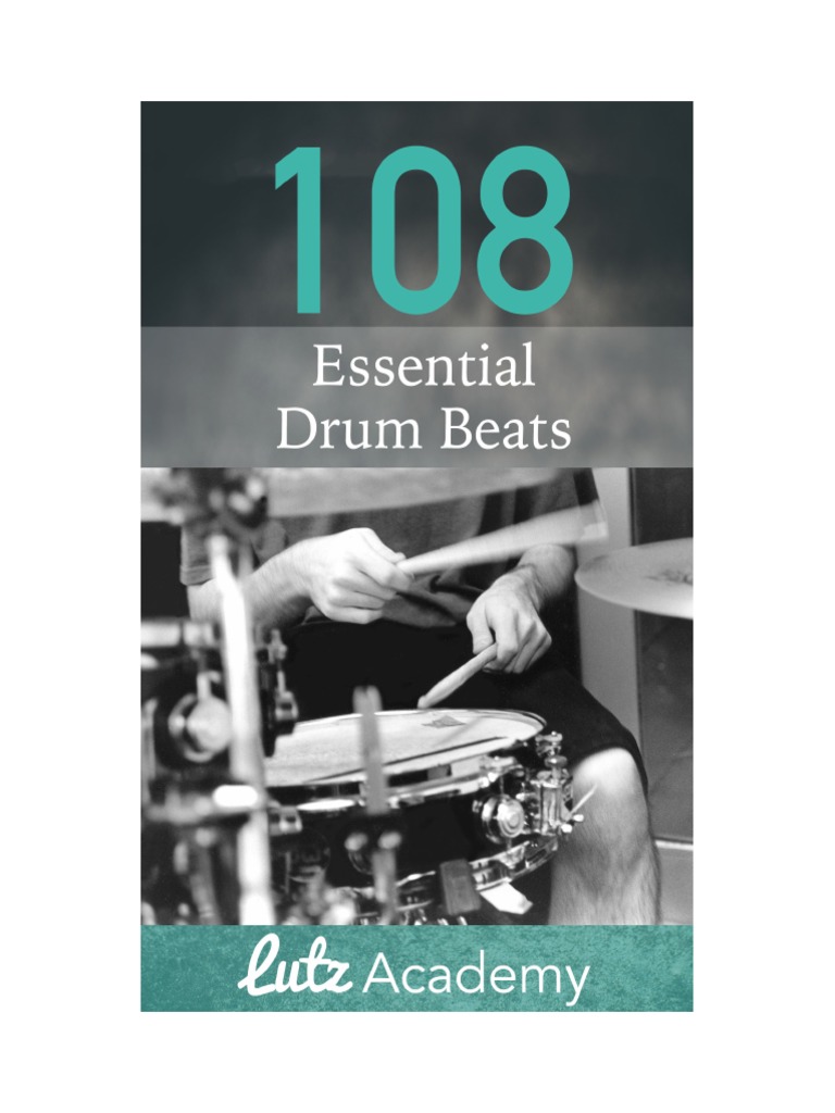 108 Essential Drum Beats Download Free PDF Drum Kit Tempo
