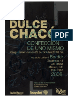 Texto para la exposición "Confección de uno mismo" de Dulce Chacón