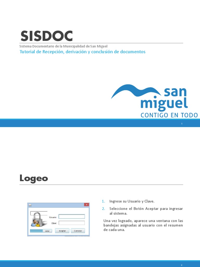 Tutorial SISDOC: Gestión de Documentos | PDF | Point and Click ...