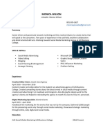 SMM Resume