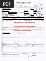 Pasadena Police report on March 2016 overdose