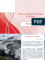 1 Introducción Analisis y Evaluacion de Riesgos en Minería