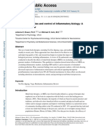 HHS Public Access: Mind-Body Therapies and Control of Inflammatory Biology: A Descriptive Review