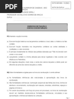 EXERCICIO Contas e Escrituracao