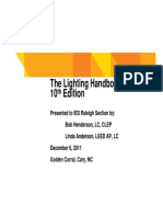 IES Lighting Handbook 10th Edition PDF