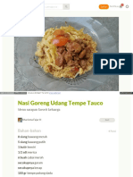 Cookpad Com Id Resep 2987753 Nasi Goreng Udang Tempe Tauco