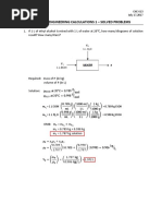 Chemical Engineering Calculations 1