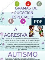 Programas de Educación Especial II