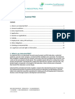 Guidelinesforindustrialphd09032015 PDF