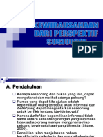 01 - Kewirausahaan Dari Perspektif Sosiologi