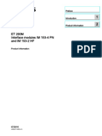 Et200m Interface Modules Product Information en-US en-US