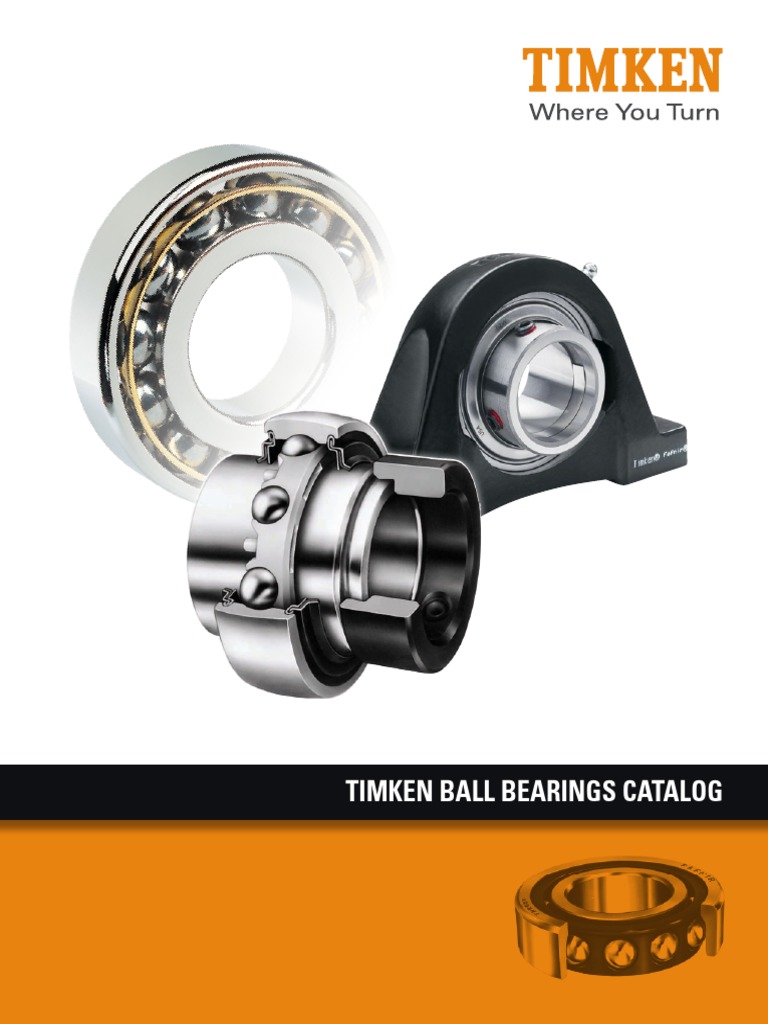 timkenballbearingscatalog.pdf Bearing (Mechanical) Engineering
