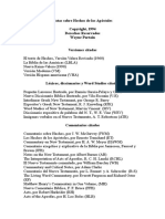 Notas Sobre Hechos de Los Apóstoles