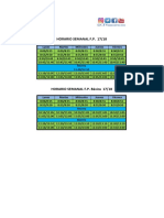 Horario Semanal FP 17 18